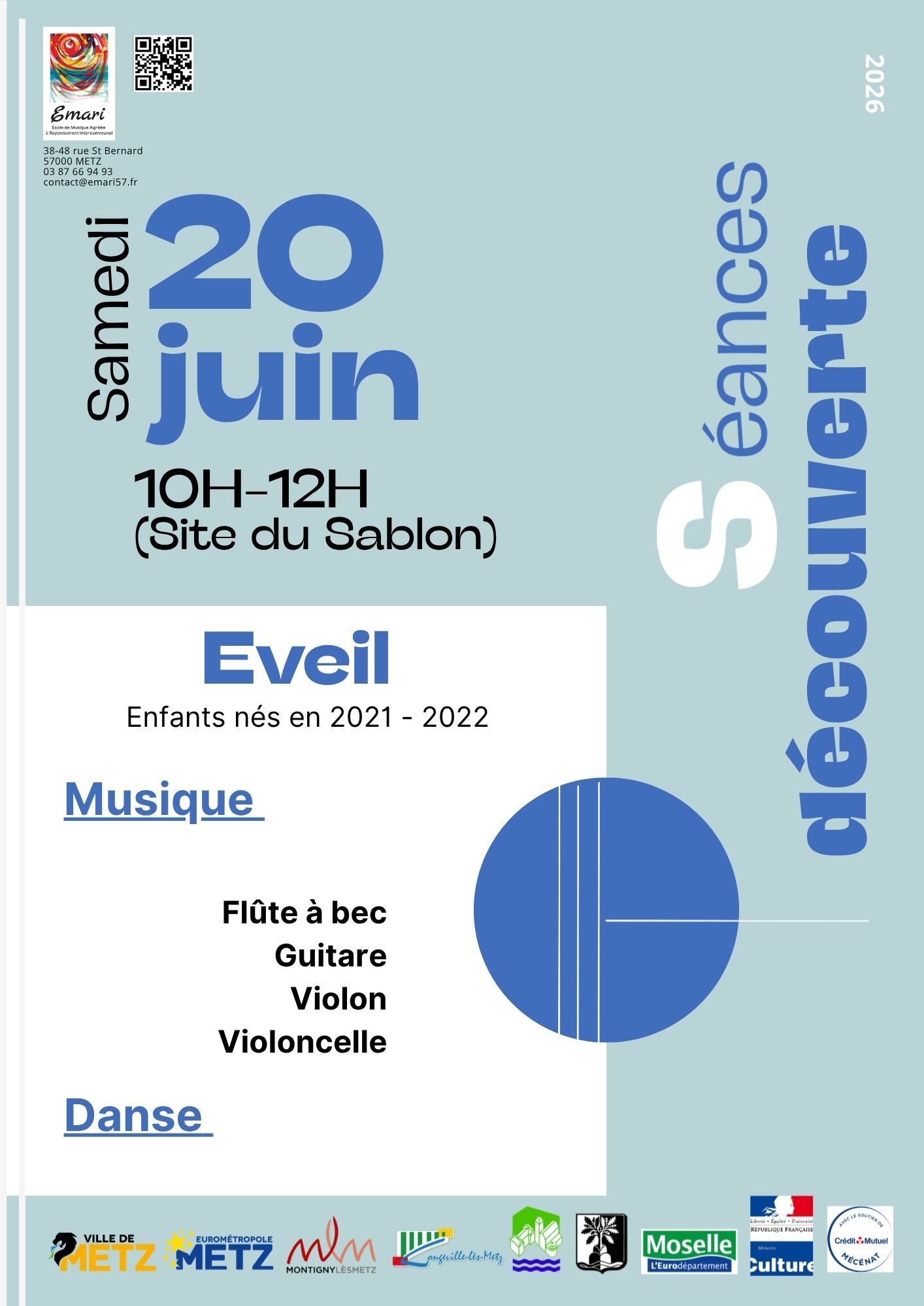 Emari - Séances découverte 20 juin 2026